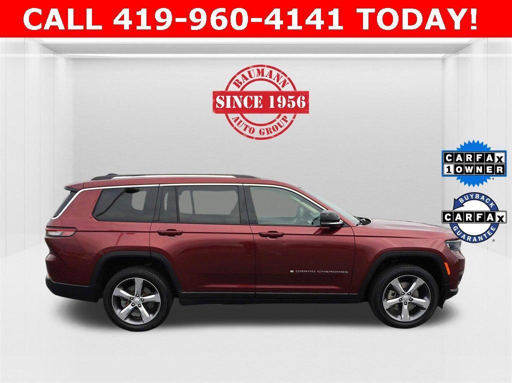 used 2021 Jeep Grand Cherokee L car, priced at $27,500