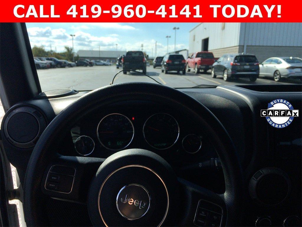 used 2015 Jeep Wrangler car, priced at $14,500