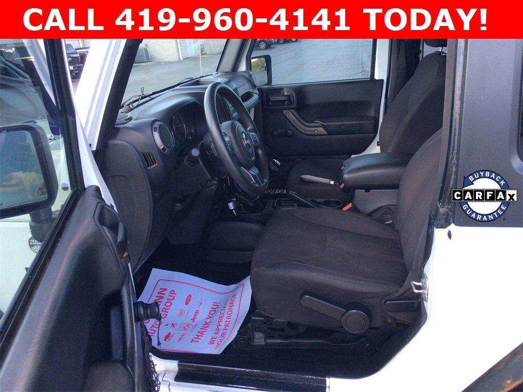 used 2015 Jeep Wrangler car, priced at $14,500