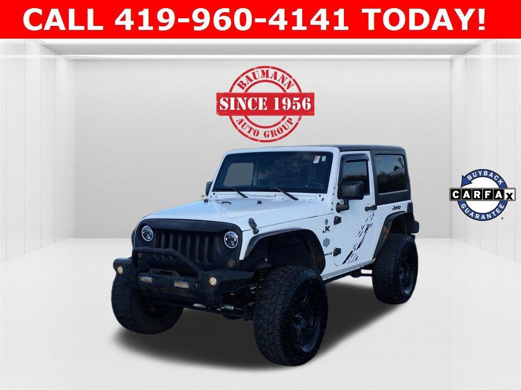 used 2015 Jeep Wrangler car, priced at $14,500