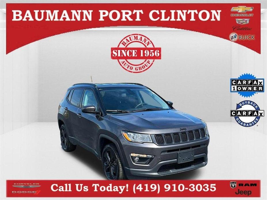 used 2021 Jeep Compass car, priced at $19,704