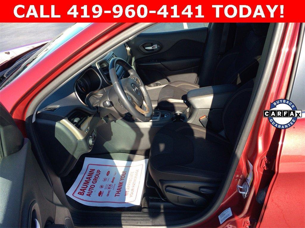 used 2016 Jeep Cherokee car, priced at $10,000