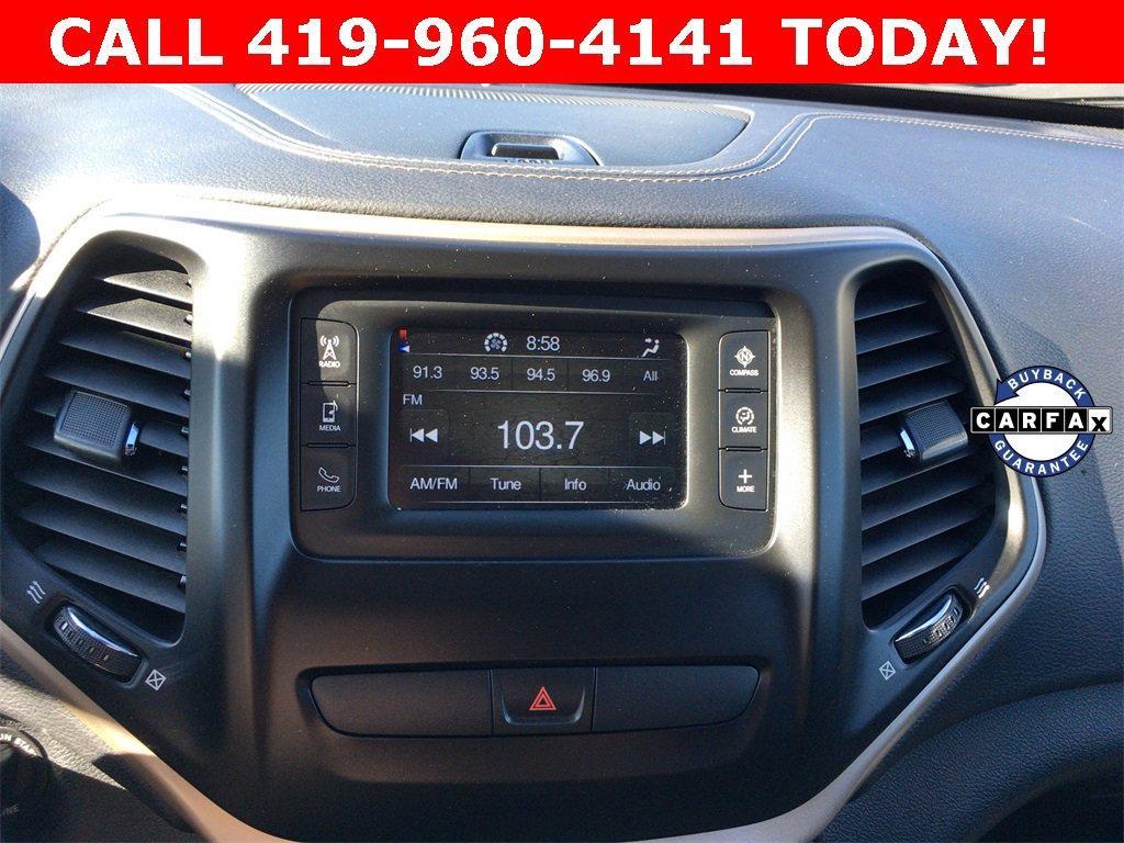 used 2016 Jeep Cherokee car, priced at $10,000