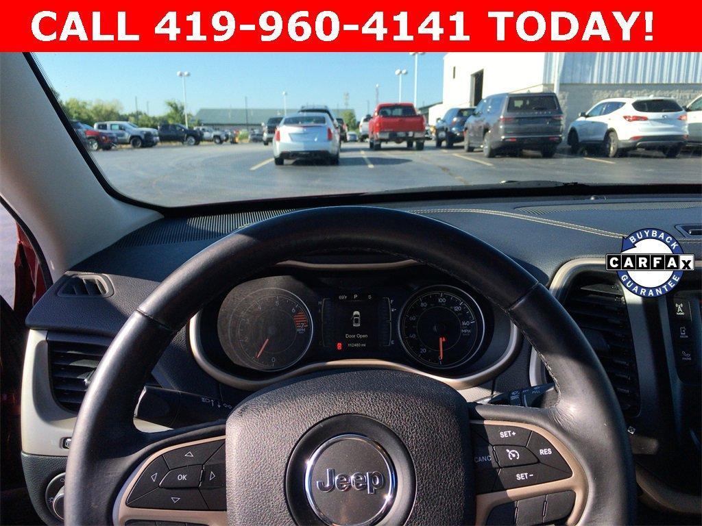 used 2016 Jeep Cherokee car, priced at $10,000