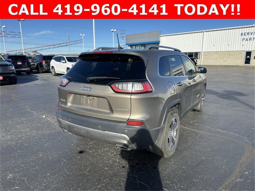 used 2019 Jeep Cherokee car, priced at $17,200