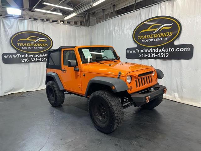 used 2013 Jeep Wrangler car, priced at $16,995