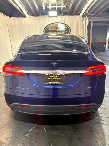 used 2018 Tesla Model X car, priced at $32,995