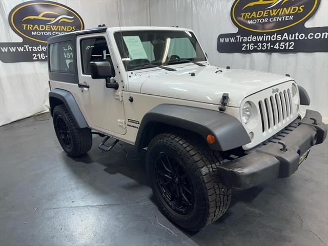 used 2016 Jeep Wrangler car, priced at $15,995