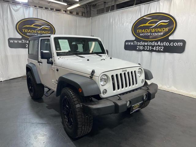 used 2016 Jeep Wrangler car, priced at $15,995