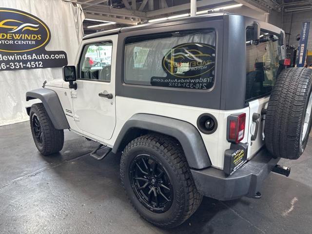 used 2016 Jeep Wrangler car, priced at $15,995