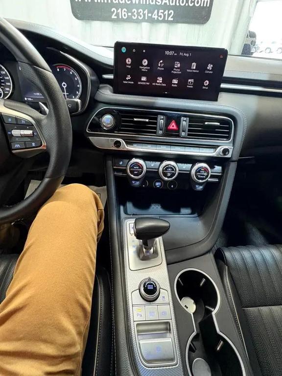 used 2022 Genesis G70 car, priced at $22,995