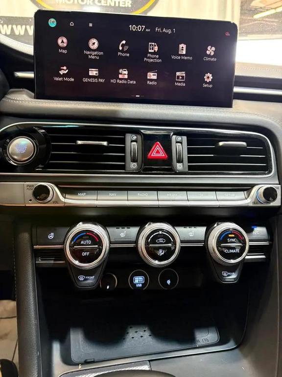 used 2022 Genesis G70 car, priced at $22,995