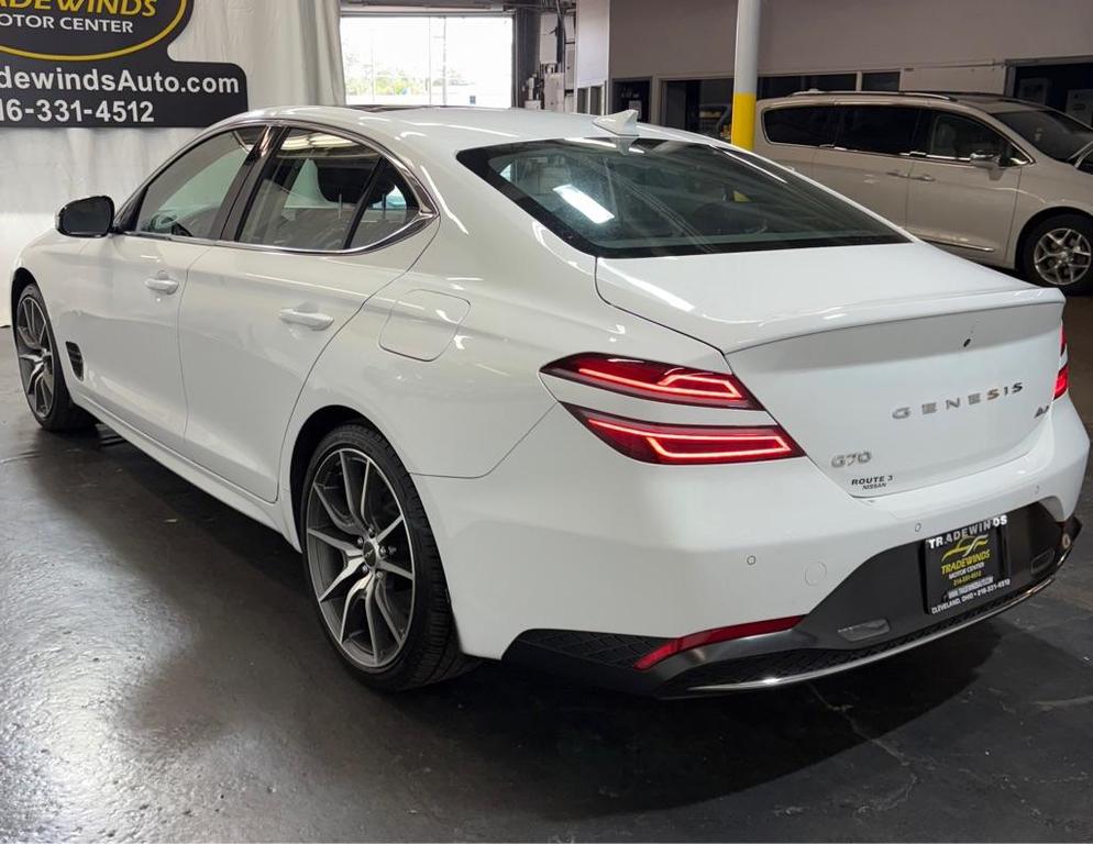used 2022 Genesis G70 car, priced at $19,995