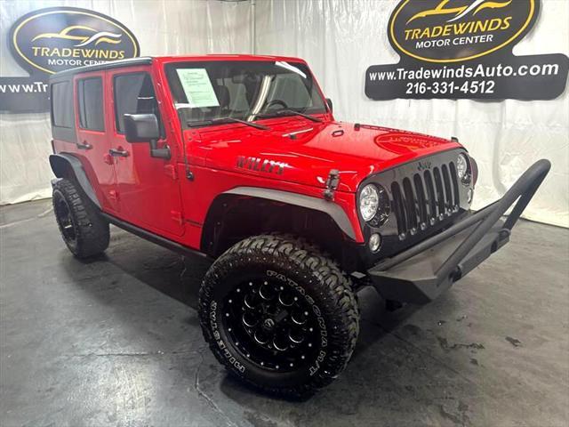used 2016 Jeep Wrangler Unlimited car, priced at $19,895