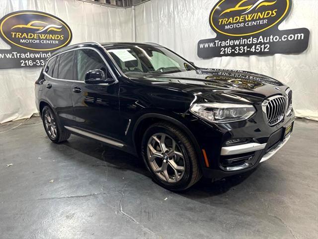 used 2021 BMW X3 car, priced at $27,495