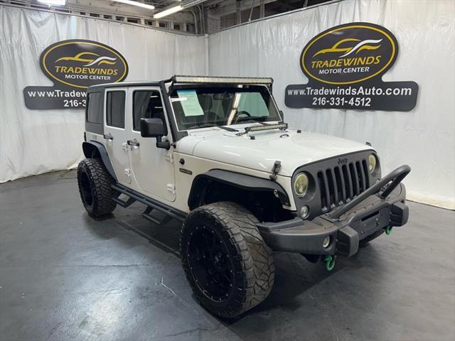 used 2018 Jeep Wrangler JK Unlimited car, priced at $20,995