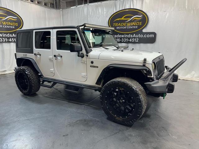 used 2018 Jeep Wrangler JK Unlimited car, priced at $20,995