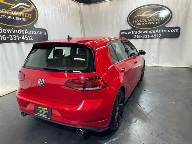 used 2019 Volkswagen Golf GTI car, priced at $18,995