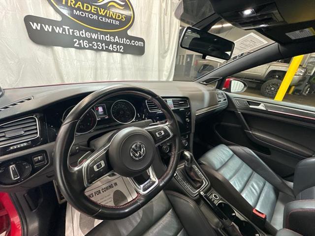 used 2019 Volkswagen Golf GTI car, priced at $18,995