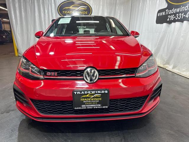 used 2019 Volkswagen Golf GTI car, priced at $18,995