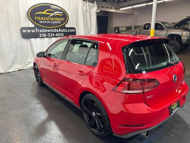 used 2019 Volkswagen Golf GTI car, priced at $18,995