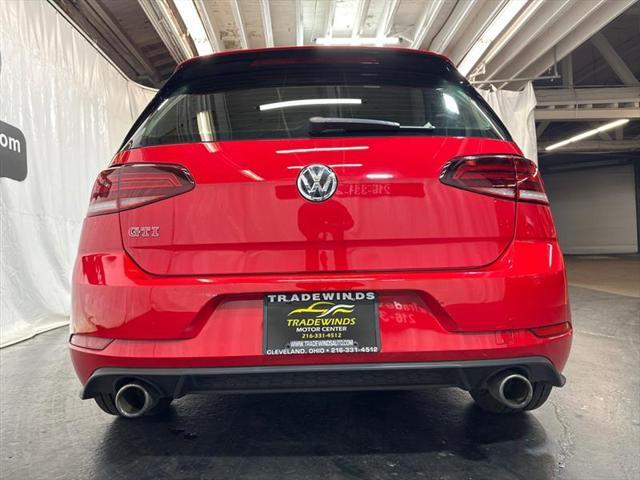 used 2019 Volkswagen Golf GTI car, priced at $18,995