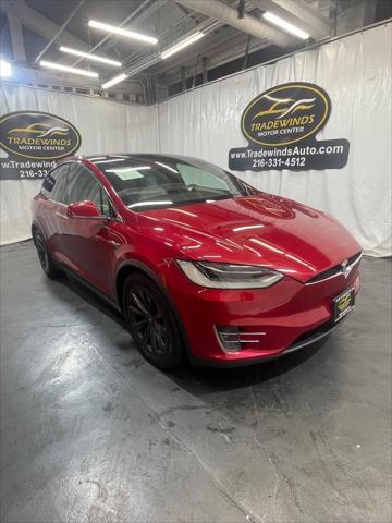 used 2018 Tesla Model X car, priced at $32,995