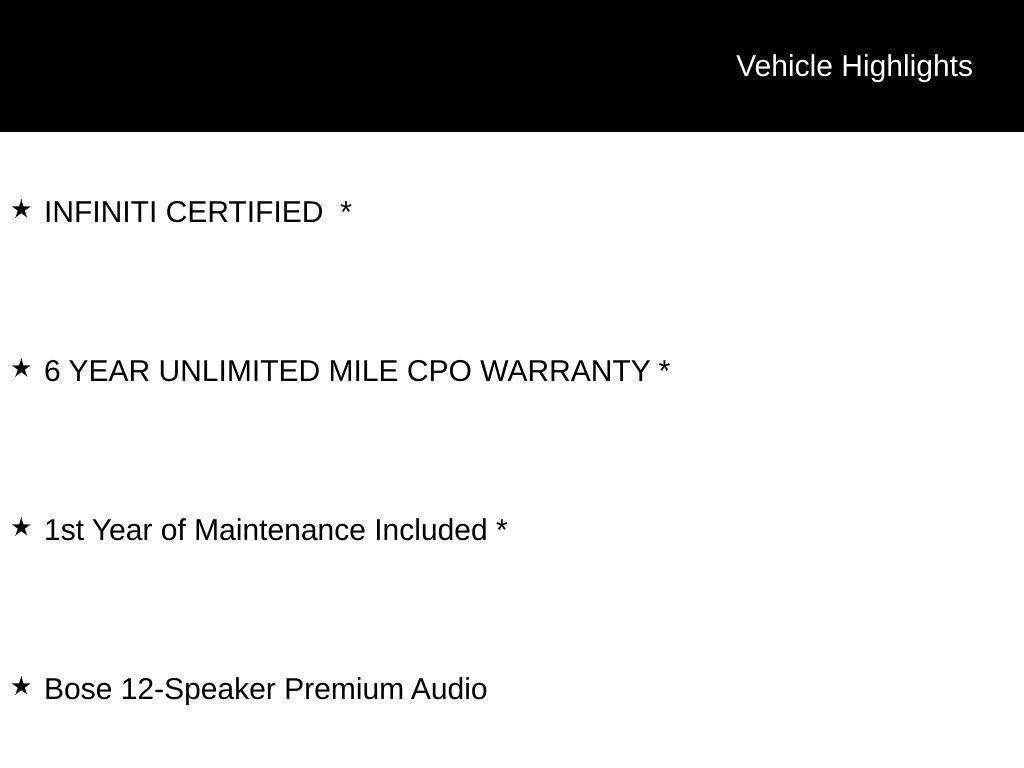 used 2023 INFINITI QX50 car, priced at $31,995
