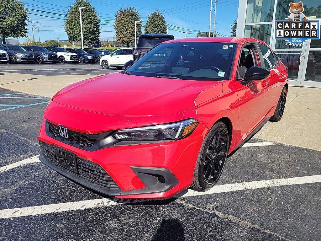 used 2022 Honda Civic car, priced at $23,495