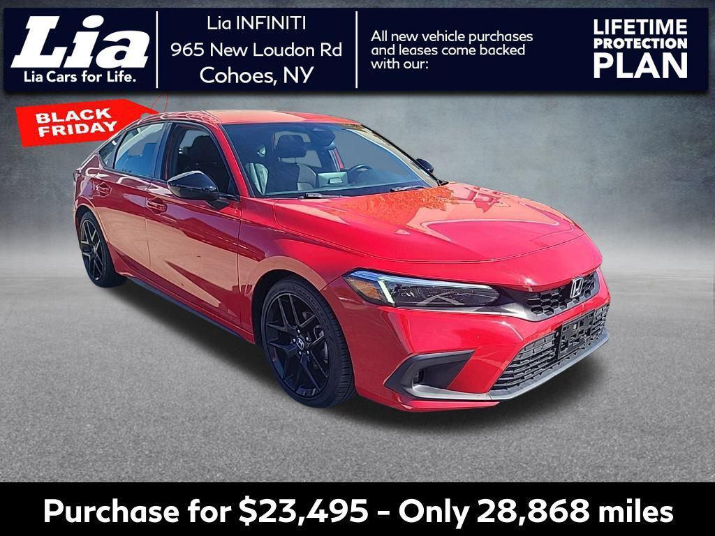 used 2022 Honda Civic car, priced at $23,495