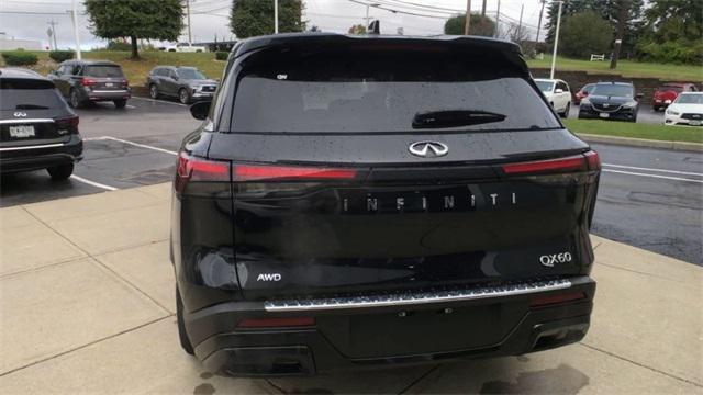 new 2025 INFINITI QX60 car, priced at $54,480