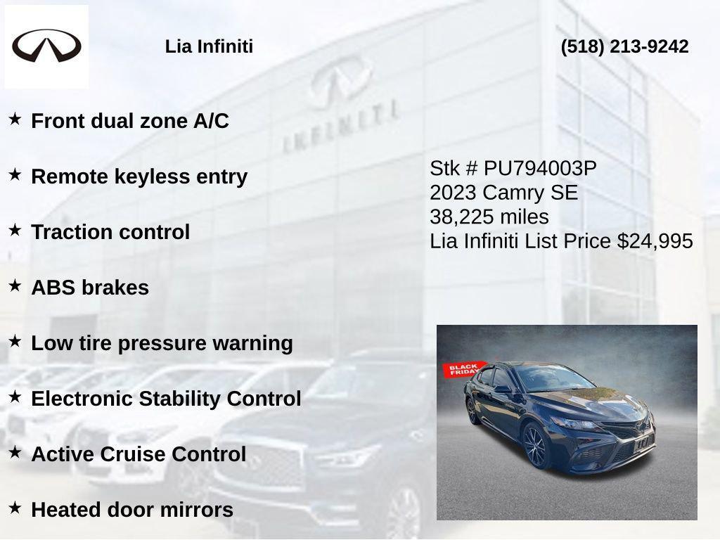 used 2023 Toyota Camry car, priced at $24,995