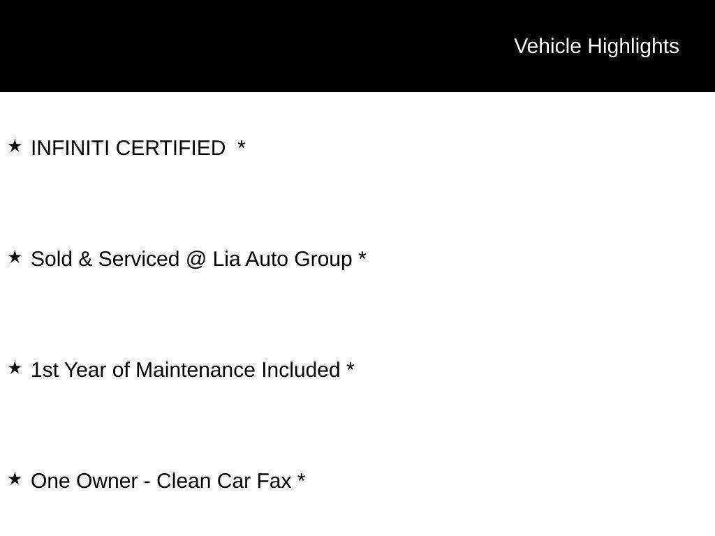 used 2025 INFINITI QX60 car, priced at $46,995