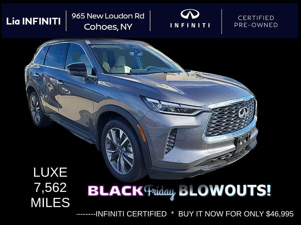 used 2025 INFINITI QX60 car, priced at $46,995