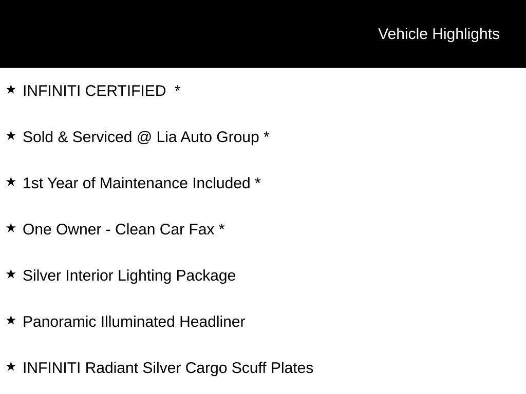 used 2025 INFINITI QX80 car, priced at $80,495