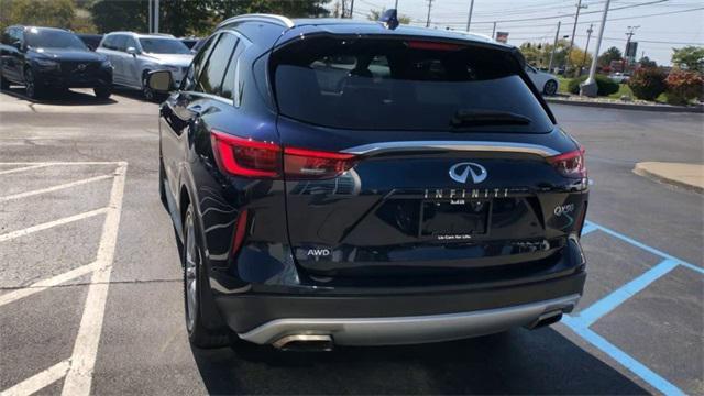 used 2021 INFINITI QX50 car, priced at $28,495