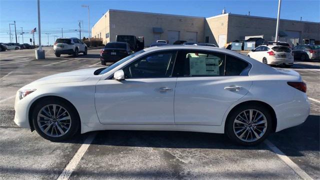 new 2024 INFINITI Q50 car, priced at $48,260