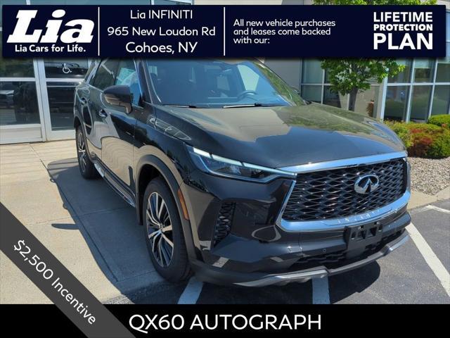 new 2025 INFINITI QX60 car, priced at $67,050
