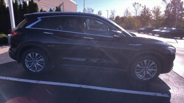 new 2025 INFINITI QX50 car, priced at $46,370