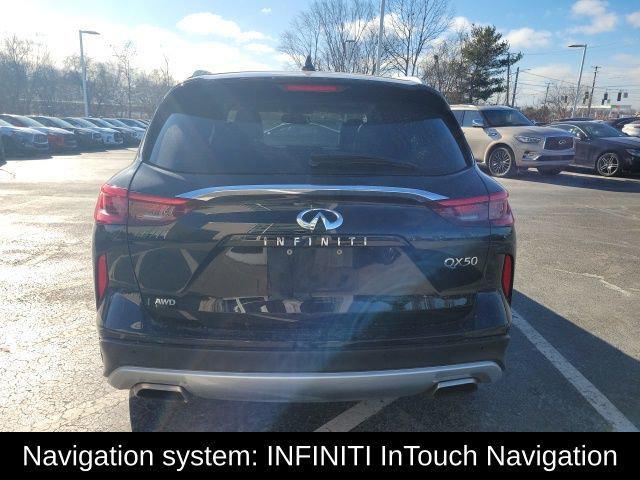 used 2021 INFINITI QX50 car, priced at $27,995