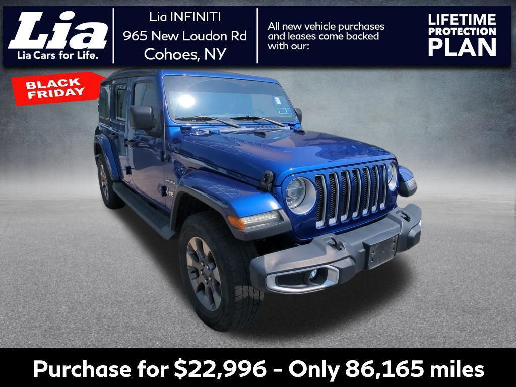 used 2019 Jeep Wrangler Unlimited car, priced at $22,996