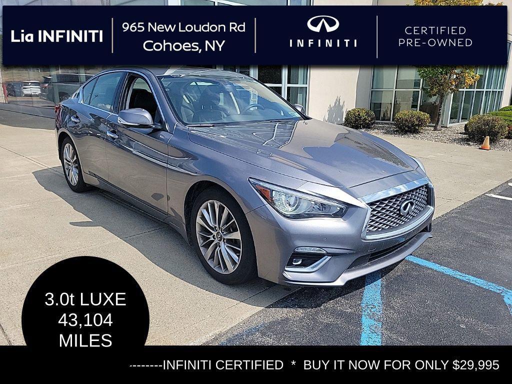 used 2022 INFINITI Q50 car, priced at $29,995
