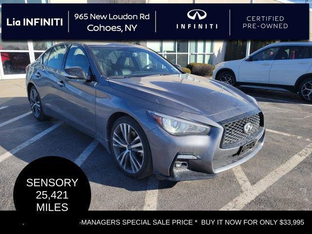 used 2023 INFINITI Q50 car, priced at $33,995