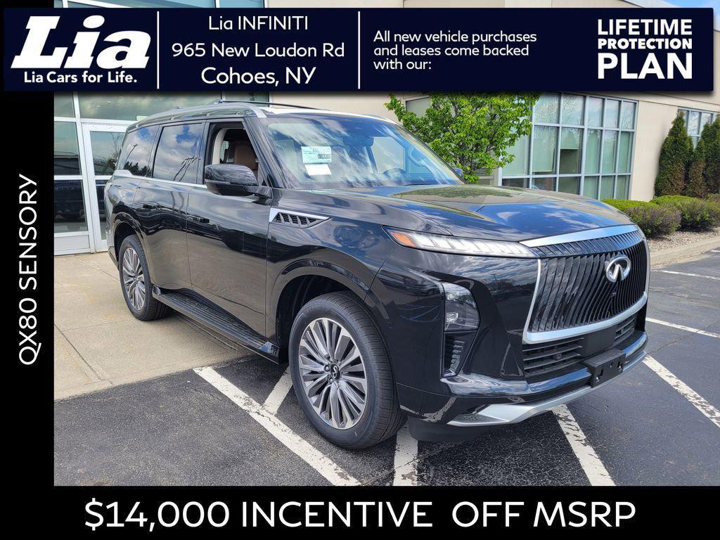 new 2025 INFINITI QX80 car, priced at $89,670
