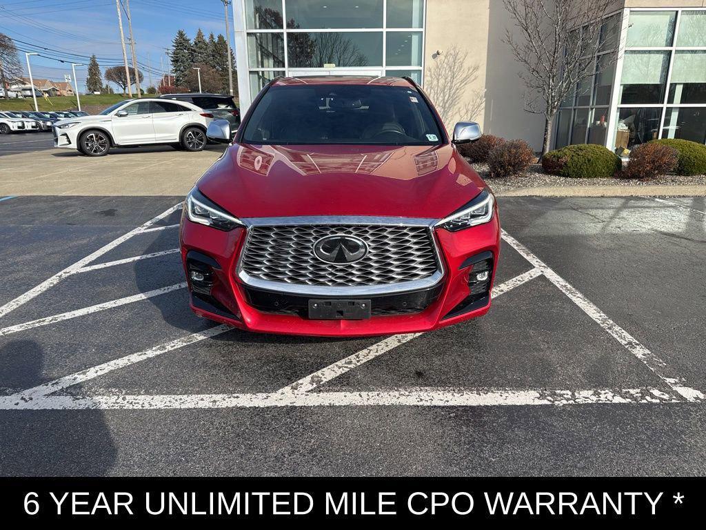 used 2022 INFINITI QX55 car, priced at $31,495
