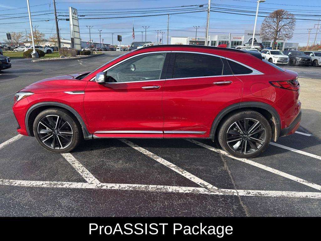 used 2022 INFINITI QX55 car, priced at $31,495
