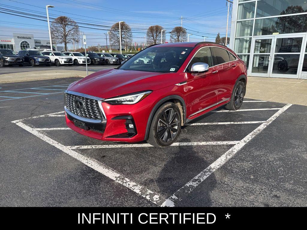 used 2022 INFINITI QX55 car, priced at $31,495