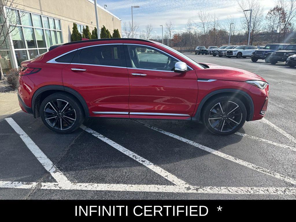used 2022 INFINITI QX55 car, priced at $31,495