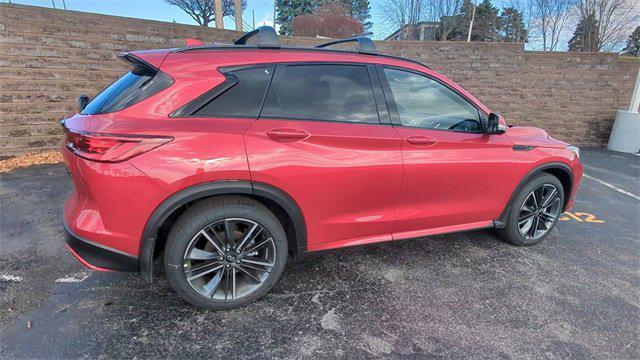 new 2025 INFINITI QX50 car, priced at $55,885