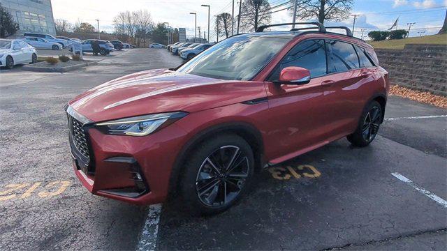 new 2025 INFINITI QX50 car, priced at $55,885